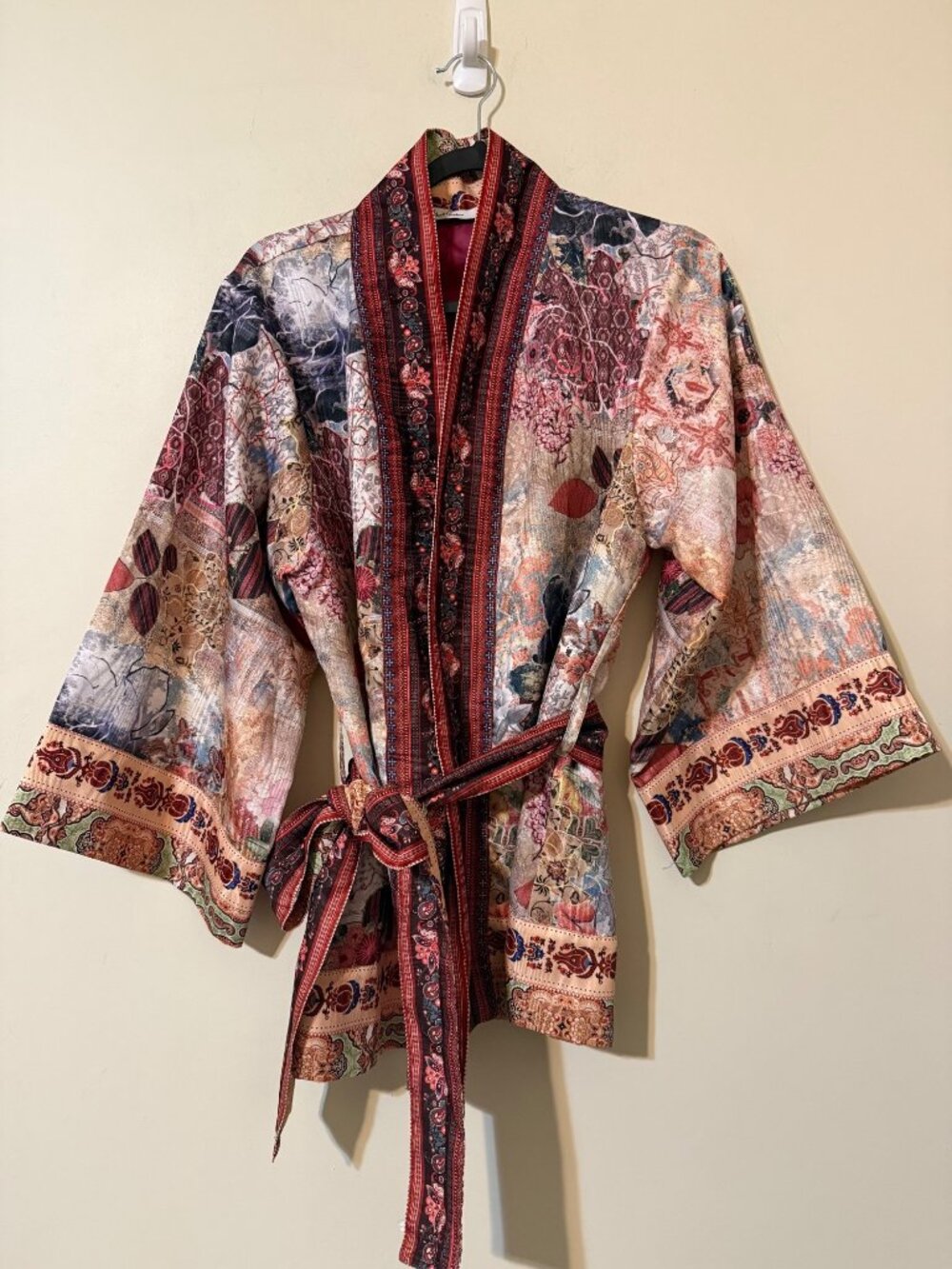 Robert Graham AUTUMN Kimono Jacket Size Small/Medium $398